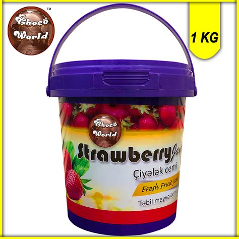 Strawberry Jam Bucket Kg Choco World