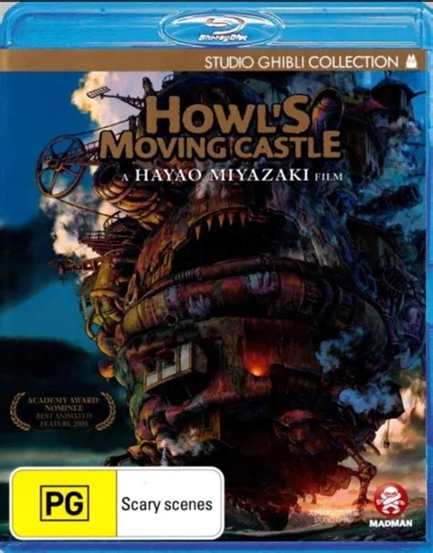 Howl S Moving Castle Hayao Miyazaki Film Blu Ray Region B Studio