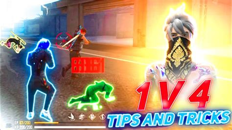 How To Win Every 1v4 Fight In Free Fire Max Tips Tricks For 1v4