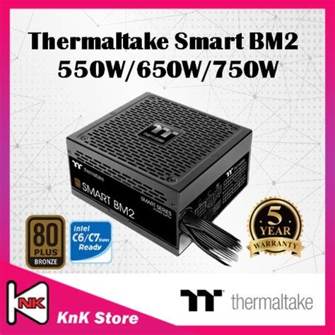 Thermaltake Smart Bm Plus Bronze Psu W W W Shopee