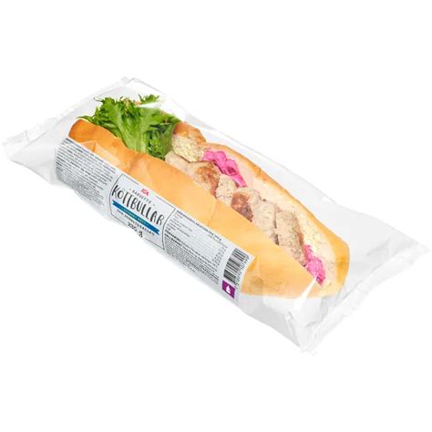 Baguette med Köttbullar och Rödbetssallad 235g ICA Handla mat online