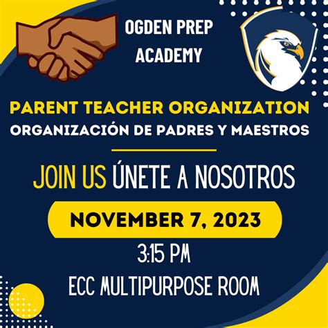 Pto Meeting 11723 Ogden Preparatory Academy