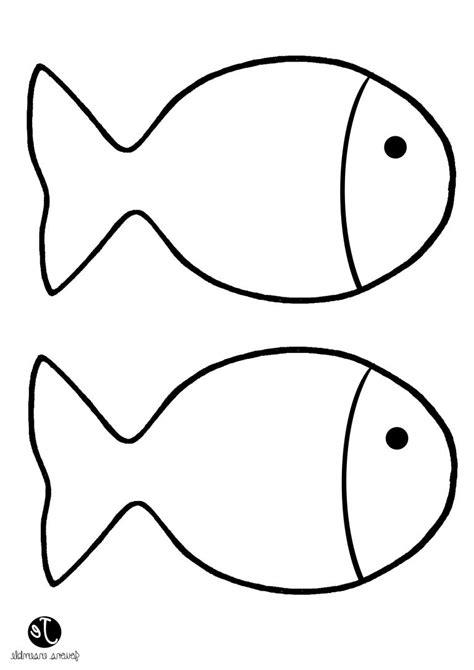 Poisson Dessin Simple Impressionnant Collection Poisson En Gommettes