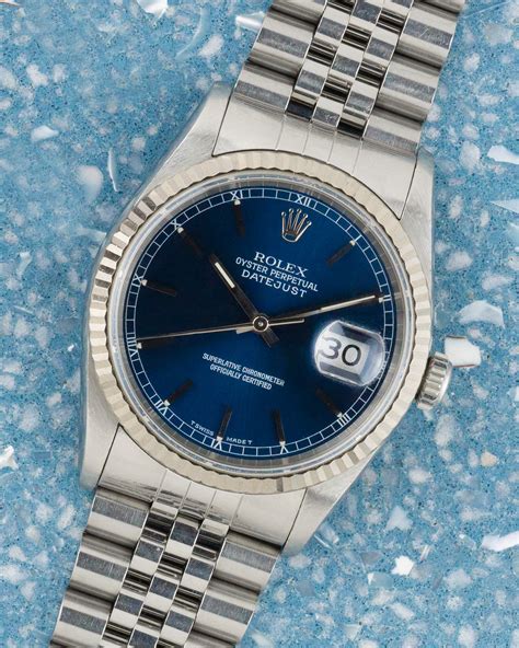 Rolex Datejust Ref 16234 Garanzia Rolex Referenza Del Tempo