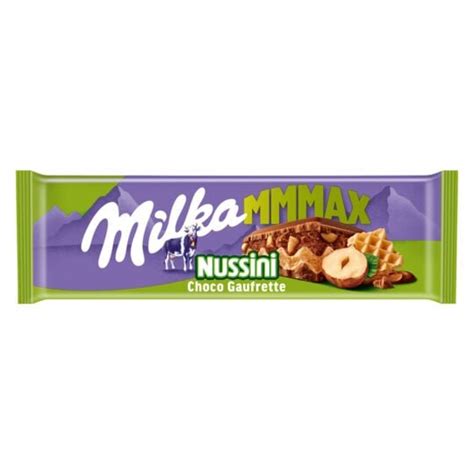 Milka Chocolat au lait gaufrettes aux éclats de noisettes MMMax