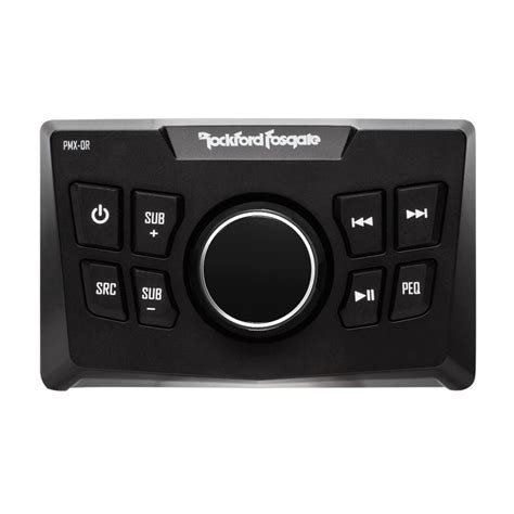 Audio Player Remote Control Pmx R Rockford Fosgate For Boats