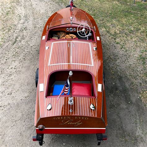 1951 19 Chris Craft Racing Runabout SOLD Classic Wooden Boats For