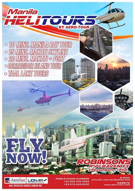 aero  helicopter   manila  php  pax  mins