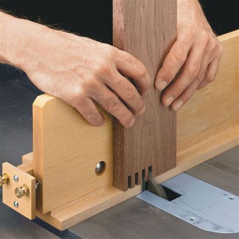 Woodsmith Magazine Box Joint Jig Plans Woodpeckers