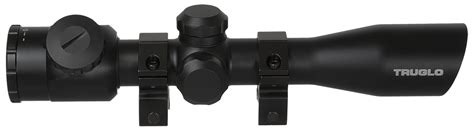 Truglo Crossbow Scope 4x32 Black With Rings Illmntd Retcl