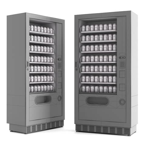 Vending Soda Machine - 3D Model for VRay