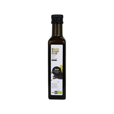 Koolzaadolie Raw Bio Ml Van Raw Organic Food Kopen De Notenshop