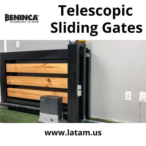 Telescopic Sliding Gates By Beninca Hi Motions Made In Italy Vid O