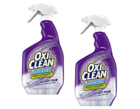 Oxiclean Kaboom Bathroom Cleaner No Drip Foam Mold And Mildew Stain