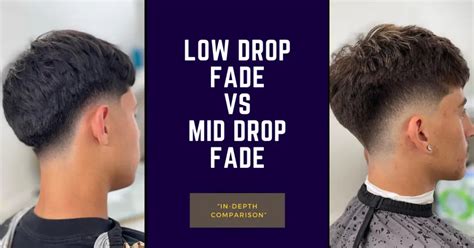 drop fade  mid drop fade  fade face