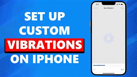 How To Change Vibration Settings For Iphone Youtube