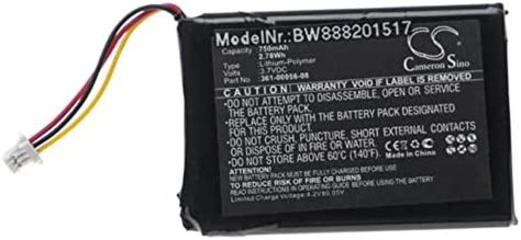 Vhbw Batterie Compatible Avec Garmin Drivesmart Lmt D Lmt D