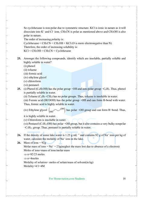 Ncert Solutions For Class 12 Chemistry Chapter 2 Solutions