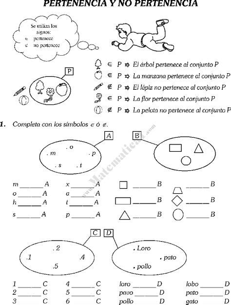 10 Ideas De Conjuntos Teoría De Conjuntos Actividades De Matematicas Matematicas Primero De