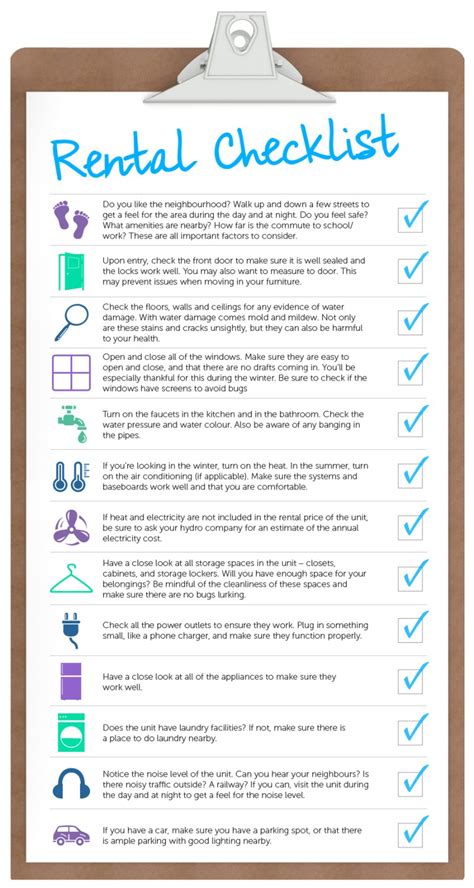 The Perfect Rental Checklist For Tenants Everywhere Yp Nexthome