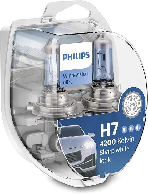 Philips Halogen Whitevision Ultra H Scheinwerferlampe K