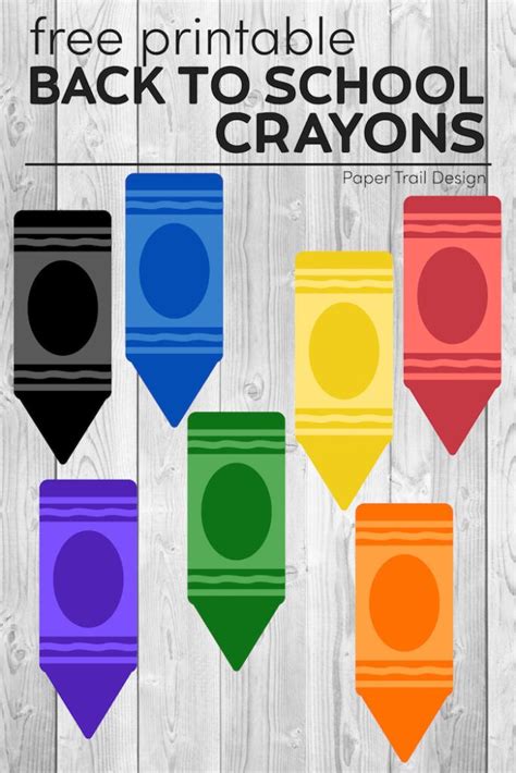 Free Printable Back To School Banner Crayons Paper Trail Design School Banner School