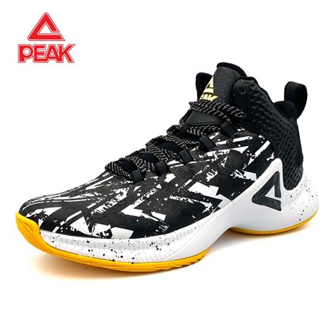 Peak Men S Basketball Shoes Streetball Rising Star Urban Edition Black