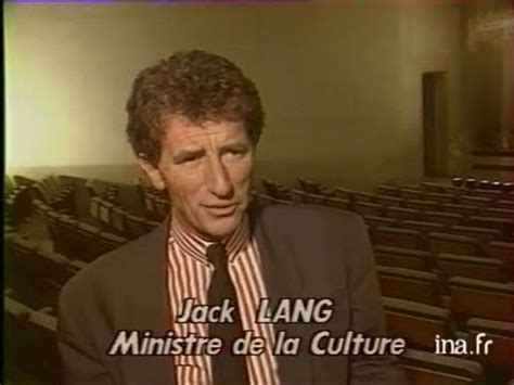 Ciné mémoire Jack Lang rebaptise le palais de Tokyo YouTube