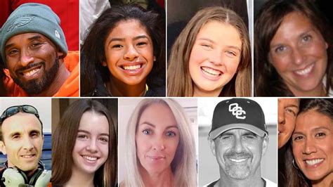 All 9 Victims Of Calabasas Helicopter Crash That Killed Kobe Bryant