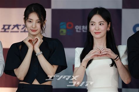 【フォト】韓国を代表する美しい女優ソン・ヘギョ＆スジ、驚きの2ショット Chosun Online 朝鮮日報