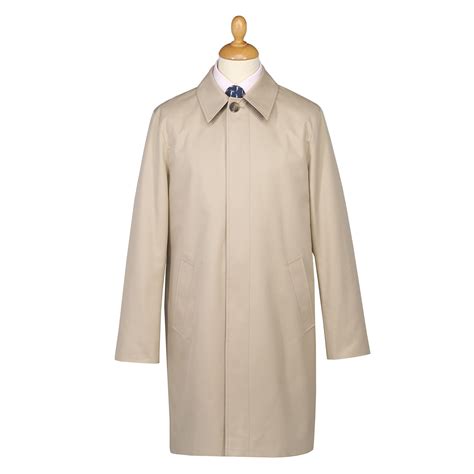 Stone English Raincoat Mens Country Clothing Cordings