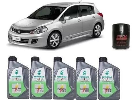 Kit Troca De Oleo 5w30 Sn Nissan Tiida 1 8 Selenia Parcelamento Sem Juros