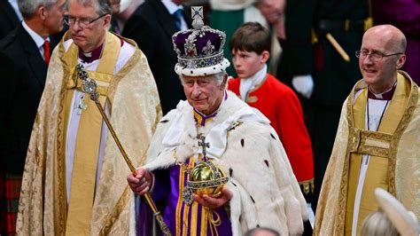 Krönung von König Charles III Bilder aus der Westminster Abbey