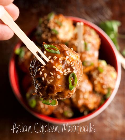 Asian Chicken Meatballs Kim S Healthy Eats