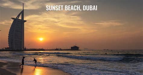 Sunset Beach Dubai | Hidden Gem for Sun, Surf, & Stunning Views