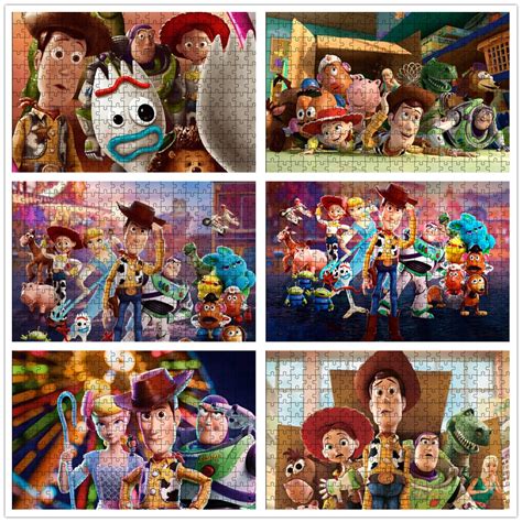 Disney Toy Story Sheriff Woody Jessie Buzz Lightyear Jigsaw Puzzles