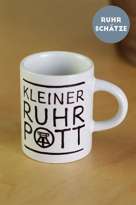 Stylisches Espresso T Sschen Mit Lustigem Spruch Aus Dem Ruhrpott