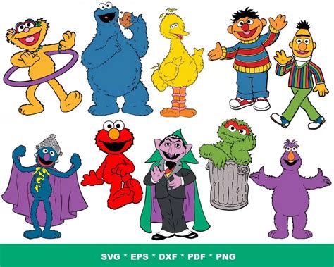 Printable Sesame Street Characters | FREE Printables