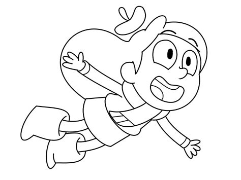 Hilda Flying Coloring Page Free Printable Coloring Pages For Kids