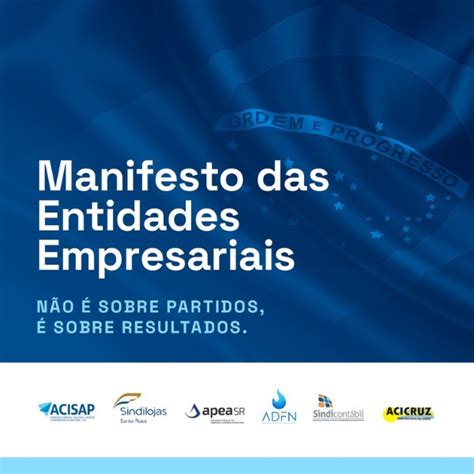 Entidades Empresariais Emitem Manifesto Jornal Gazeta