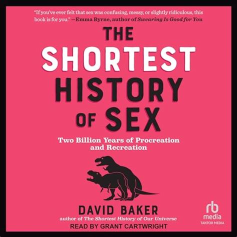 The Shortest History Of Sex Livre Audio David Baker Simon Whistler Foreword Audiblefr