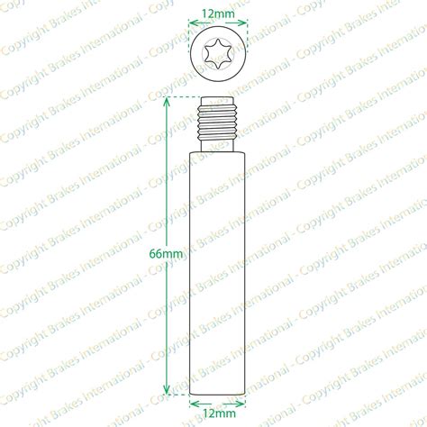 FRONT CALIPER SLIDER PIN GUIDE KIT FIT VW TRANSPORTER T5 T6 03 308MM