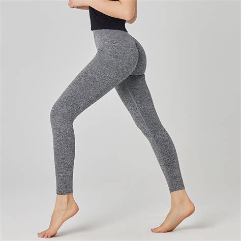 Yoga Custom Logo Nylon Spandex Quick Dry Elasticity Compression Leggings For Women Leggings