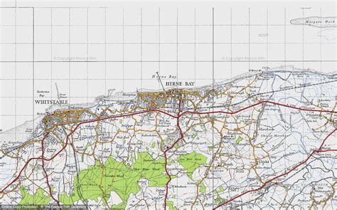 Old Maps Of Herne Bay Kent Francis Frith