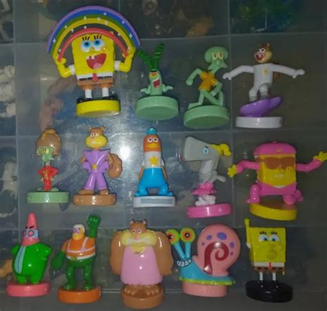 Vuala Sorpresa Bob Esponja Figuras Lote MercadoLibre