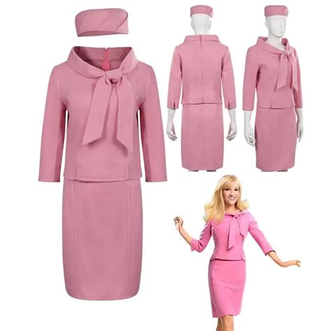 Tv Legally Blonde Cosplay Elle Woods Costume Dresses For Adult Women