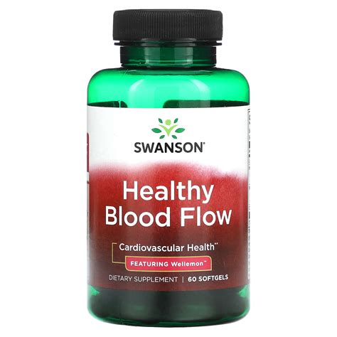 Swanson Healthy Blood Flow Softgels