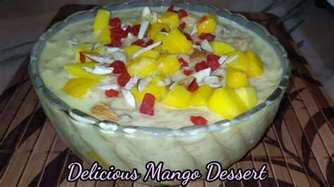 Mango Seviya Kheer Recipe Vermicelli Mango Dessert Recipe