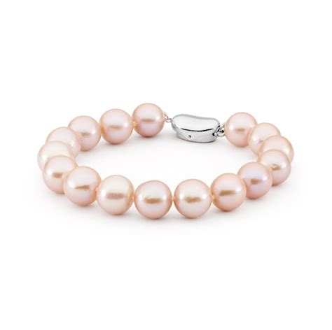 Pink Freshwater Pearl Bracelet Aquarian Pearls