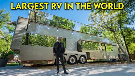 Touring The Largest Rv In The World Youtube